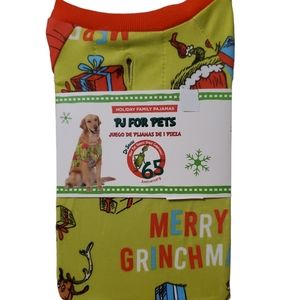 The Grinch 65 Years PJ FOR PETS Sleepwear Christmas Photos Dogs